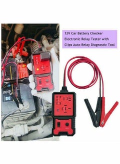 Generic Automotive Relay Tester 12V Car Battery and Alternator Checker with Clips Electronic Analyzer Diagnostic Tool  - Image 2