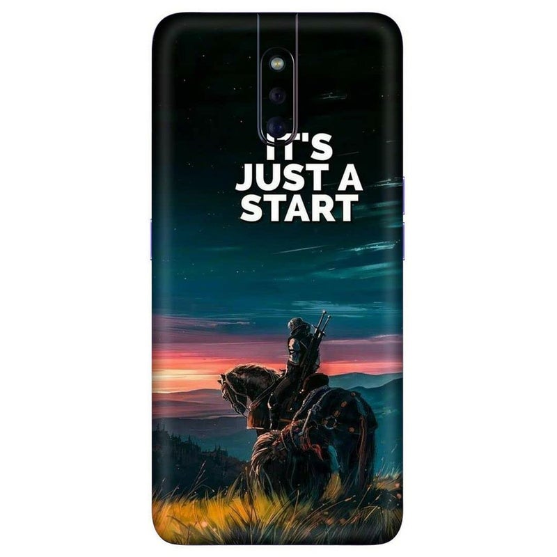 FCS Printed Back Skin for Oppo F11 Pro, Matte Finish (Not Back Case) Pattern-E-01 - Image 5