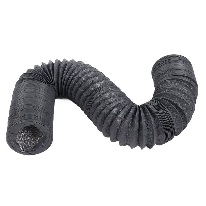 6 Inch Flexible Aluminum Ducting - Flame Retardant Waterproof Mute Cotton Layer Flexible Duct for HVAC, Dryers, Grow Rooms, Tents - Image 5