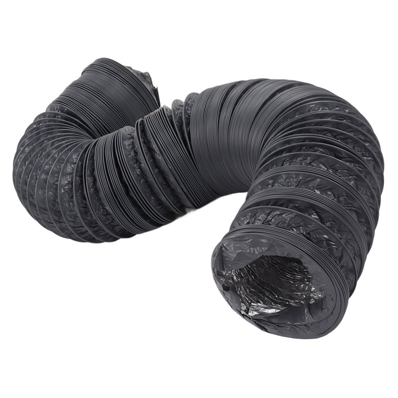 6 Inch Flexible Aluminum Ducting - Flame Retardant Waterproof Mute Cotton Layer Flexible Duct for HVAC, Dryers, Grow Rooms, Tents - Image 2