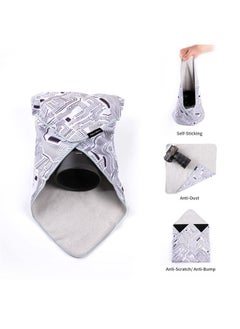 PGYTECH Camera Protective Wrap, Anti-scratch Lens Wrap Cloth, Magic Self-Adhesive Cloth Protective Camera Wrapper for DSLR/Phone/Camera Accessories  - Image 3
