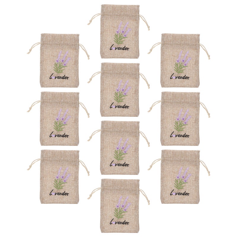 Lavender Sachet Bags, Drawstring Closure for Clothes Freshness, Durable Aromatic Pouches - Image 4