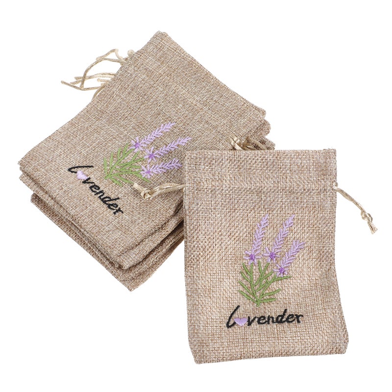 Lavender Sachet Bags, Drawstring Closure for Clothes Freshness, Durable Aromatic Pouches - Image 1