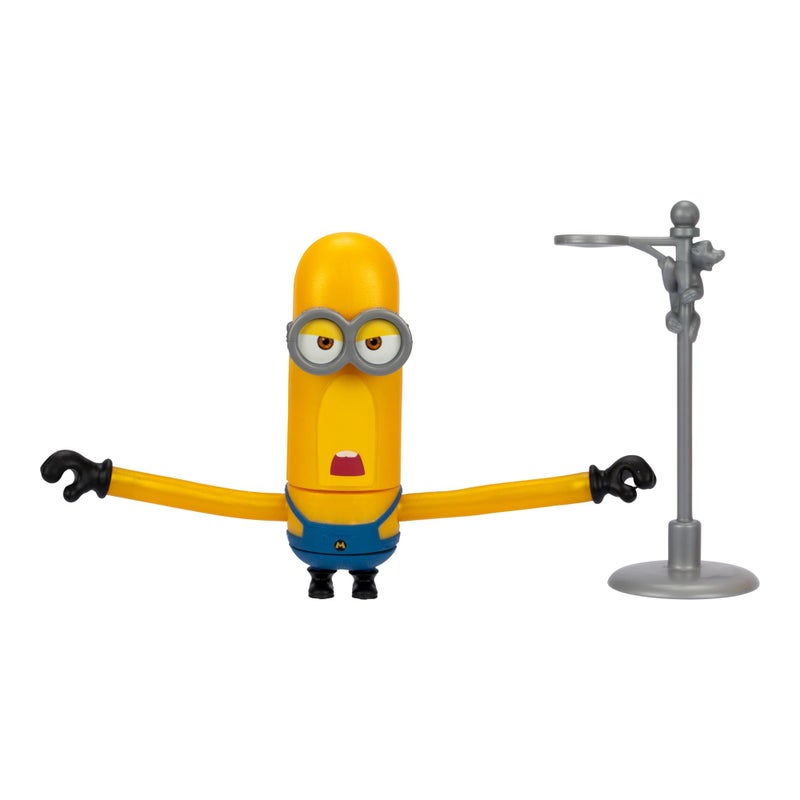 Minions شخصية العمل مينيونز ديسبيكابل مي 4 تيم العملاق الدوار | اضغط على رأس تيم للحصول على قوة دوران مذهلة - Image 1