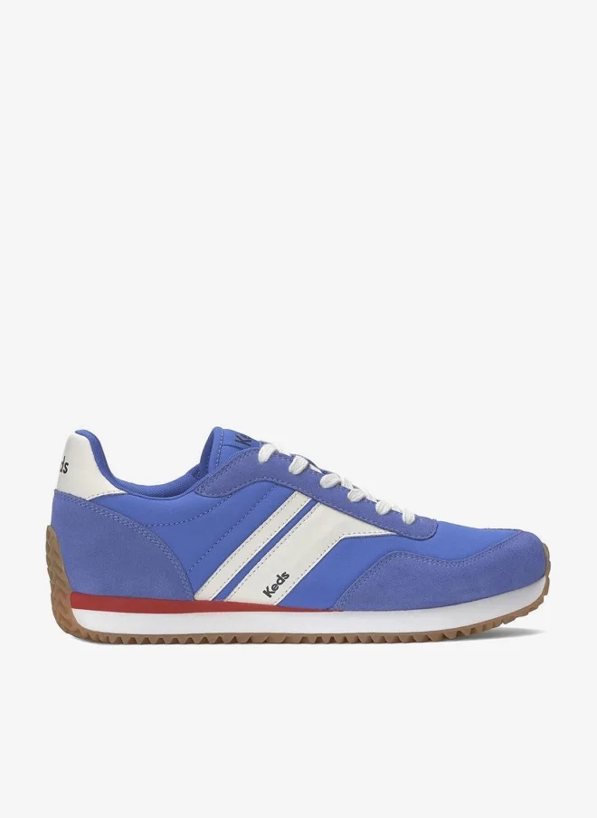 كيدز Keds Women's Rena Nylon/Suede Athletic Sneaker Blue