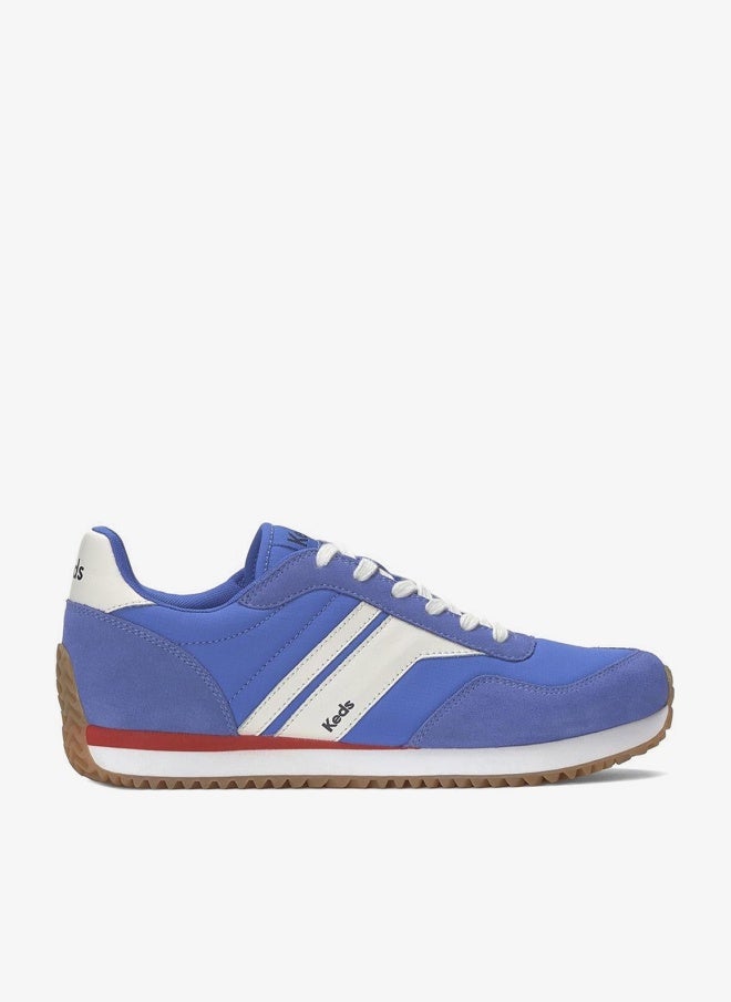Keds Women's Rena Nylon/Suede Athletic Sneaker Blue - Image 1