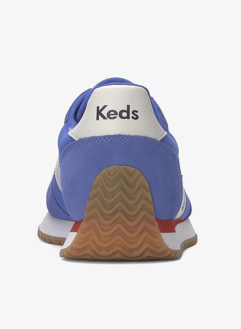 Keds Women's Rena Nylon/Suede Athletic Sneaker Blue - Image 2