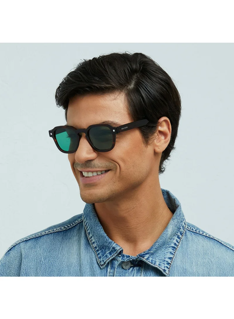 30 سندايز 30Sundays HAMPTON Men's Sunglasses, Tortoise/Green