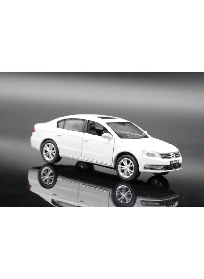 Manufacturer 1:32 Total Model Acousto-optic Huili Model Bora Golf Car Model Children's Toys-Color:AUDI A4L BROWN  - Image 5