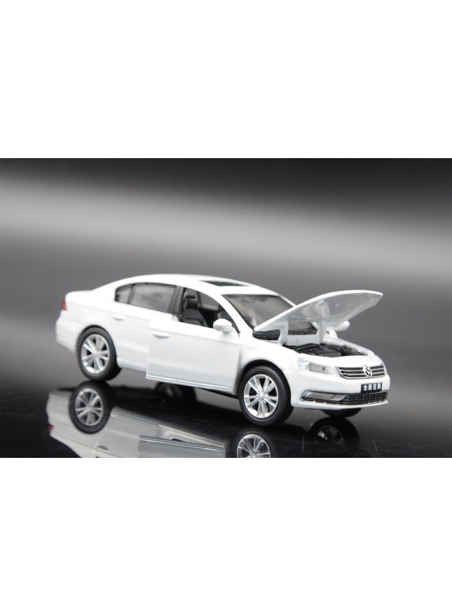 Manufacturer 1:32 Total Model Acousto-optic Huili Model Bora Golf Car Model Children's Toys-Color:AUDI A4L BROWN  - Image 3