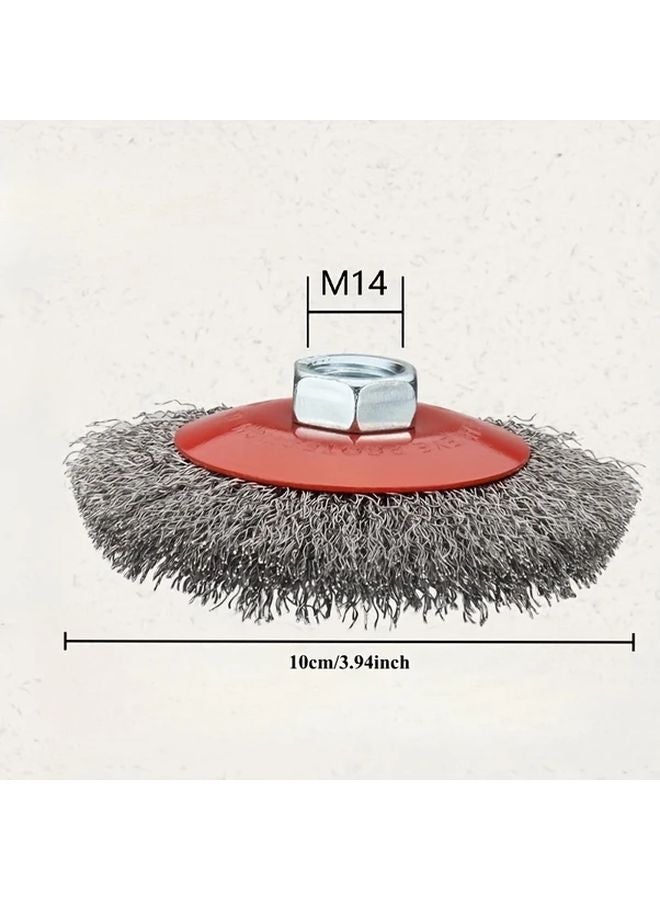 1pc Heavy Duty Wire Wheel Brush For Angle Grinder Paint Removal Metalworking - Image 3