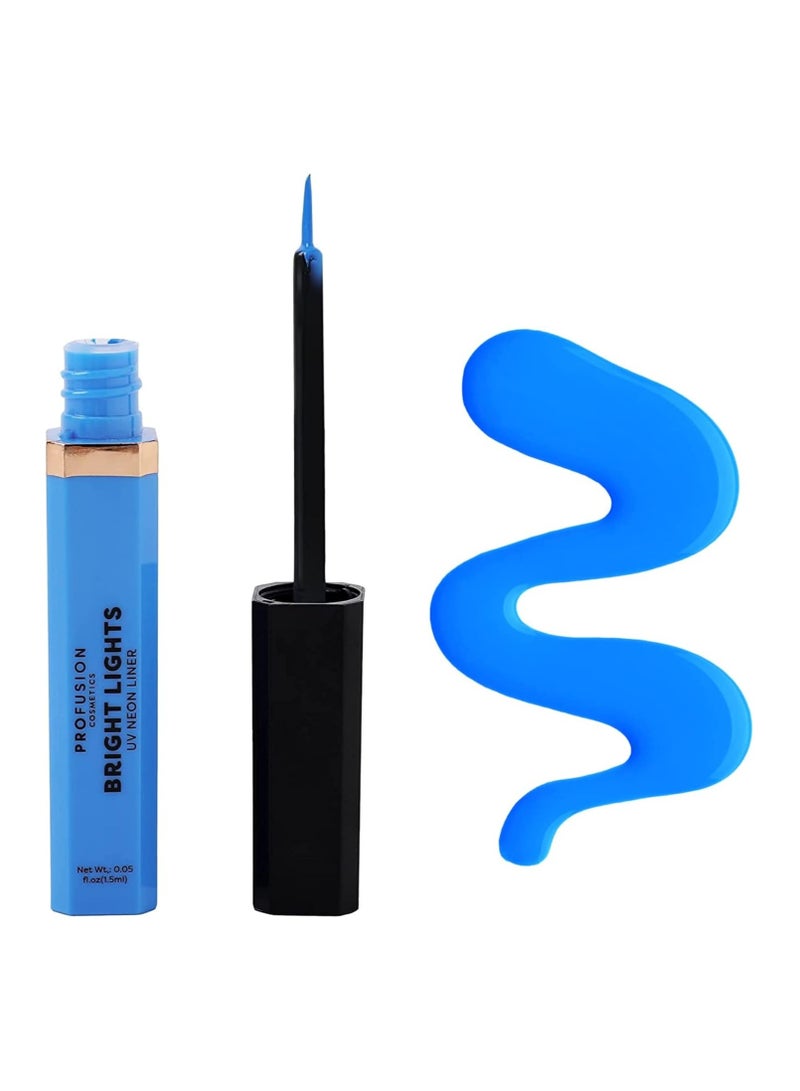 Profusion Cosmetics Bright Lights Neon and Pastel Graphic Liners Blue - Image 1