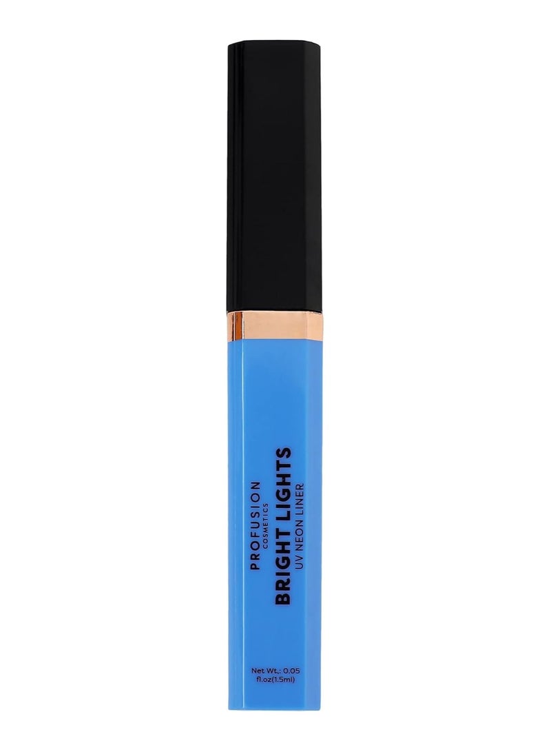 Profusion Cosmetics Bright Lights Neon and Pastel Graphic Liners Blue - Image 2