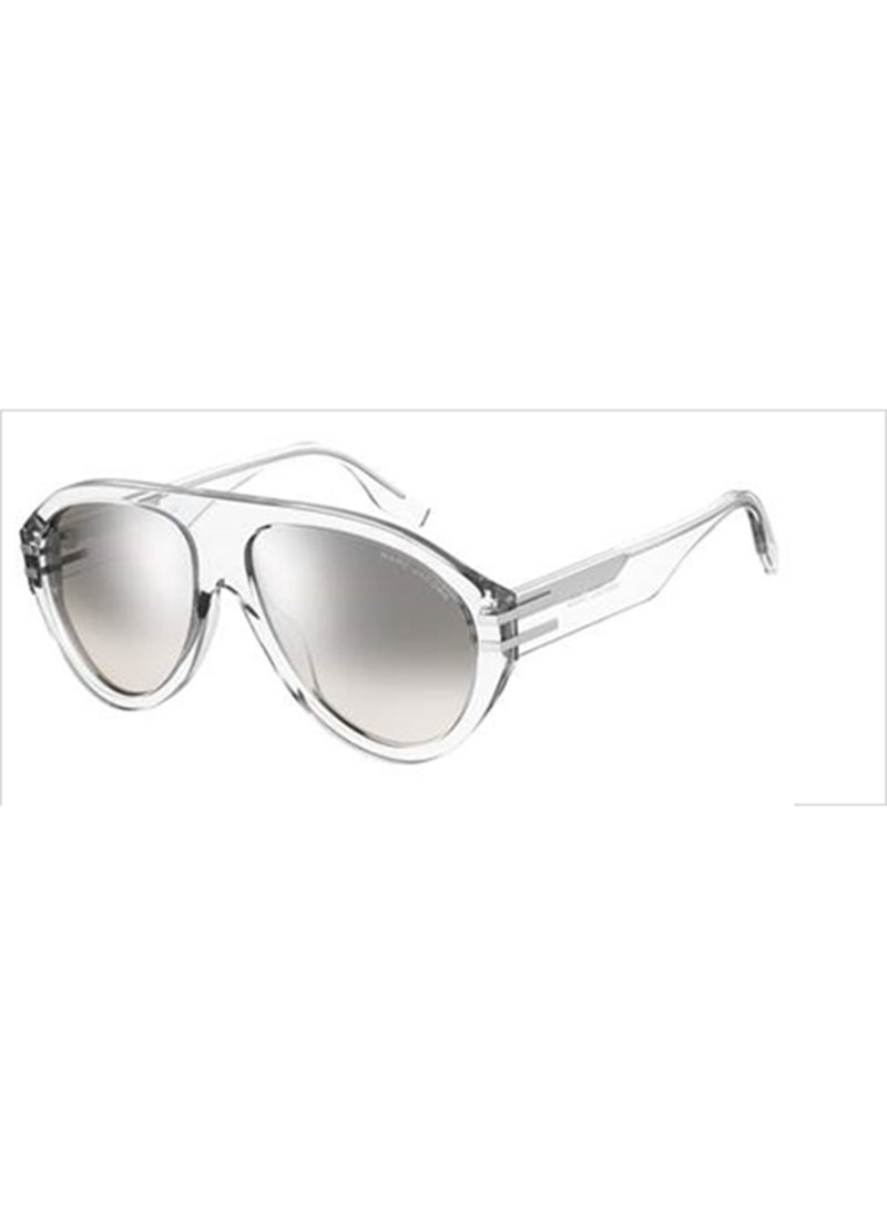 Marc Jacobs - نظارة شمسية بايلوت للحماية من الأشعة فوق البنفسجية للرجال - Marc 747/S Crystal 15 - مقاس العدسة: 53.2 ملم - Image 1