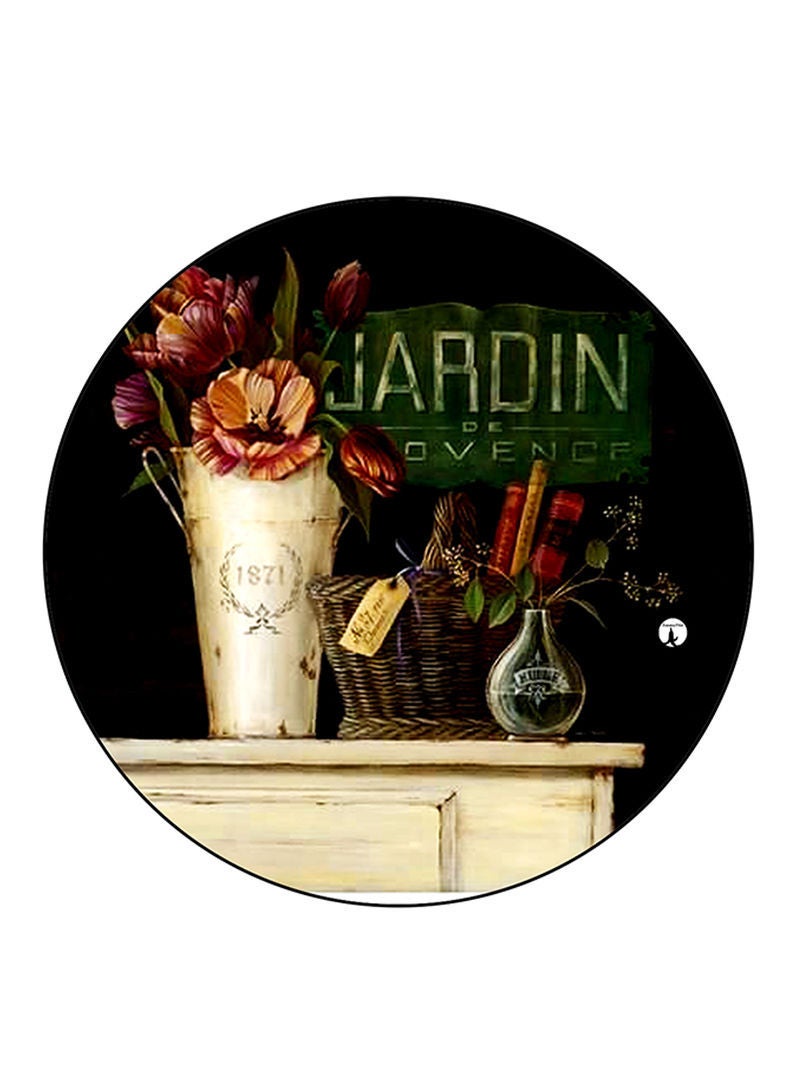 RKN Vintage Art Printed Pin Multicolour - Image 1