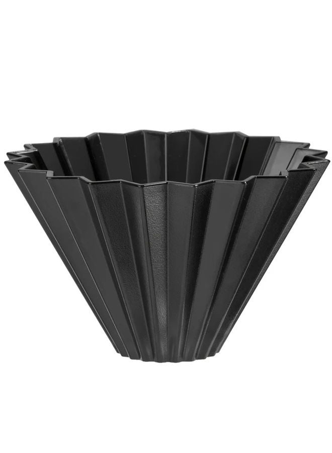 كأس فلتر قهوة أسود من ABS مصنوع يدويًا متوافق مع صانعات القهوة - Image 1