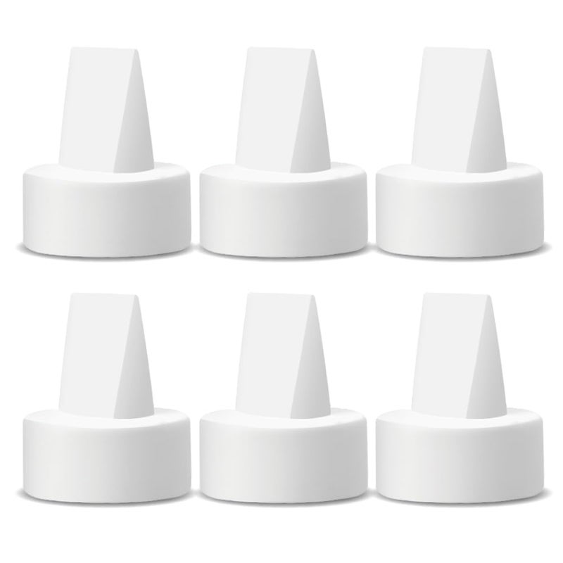 Maymom Duckbill Valves for Spectra Designed for Spectra S1 Spectra S2 Spectra 9 Plus Spectra Dew 350 Not Original Spectra Pump Parts Spectra S2 Accessories Replace Spectra Valve 6 ct White