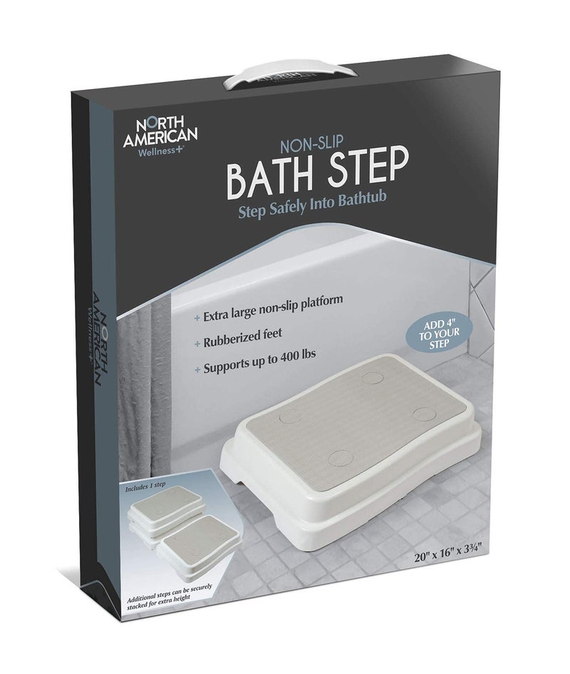 Ideaworks IdeaWorks Bath Step Safely into Bathtubs White 