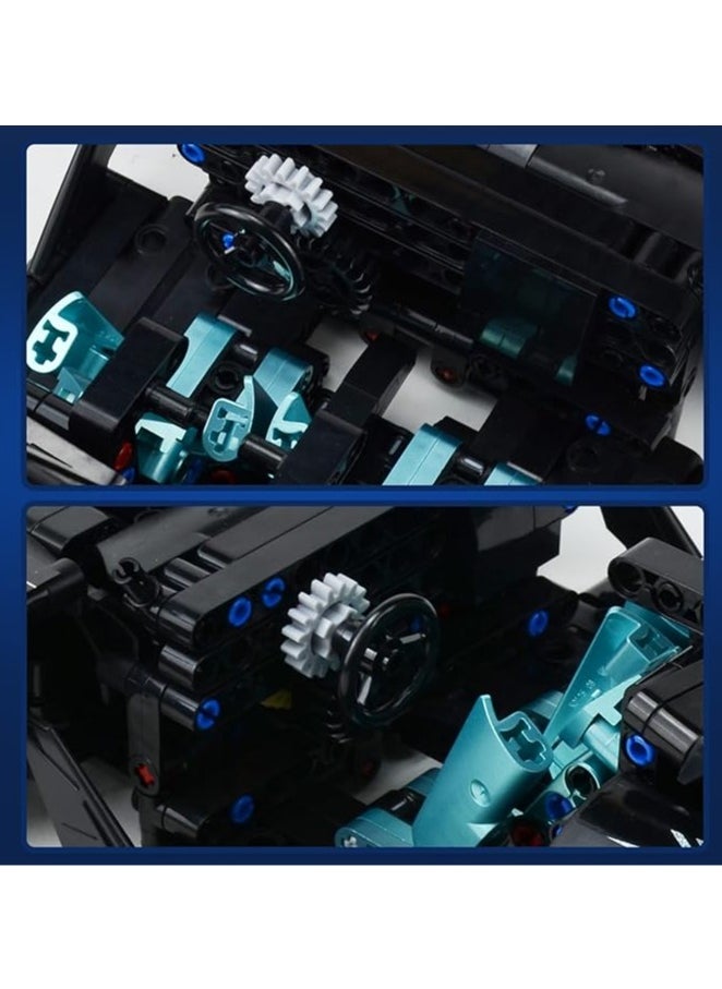 General Supercar Building Block Set for Adults, 1:14 MOC Technology Model, Boy, Girl & Adult Series, Sports Car Building Model, Toys & Gifts  - Image 4