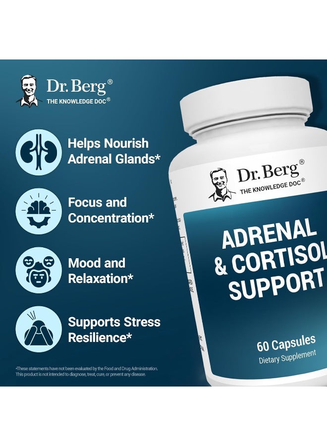 Dr. Berg Nutritionals Dr. Berg Adrenal & Cortisol Capsules - Image 3