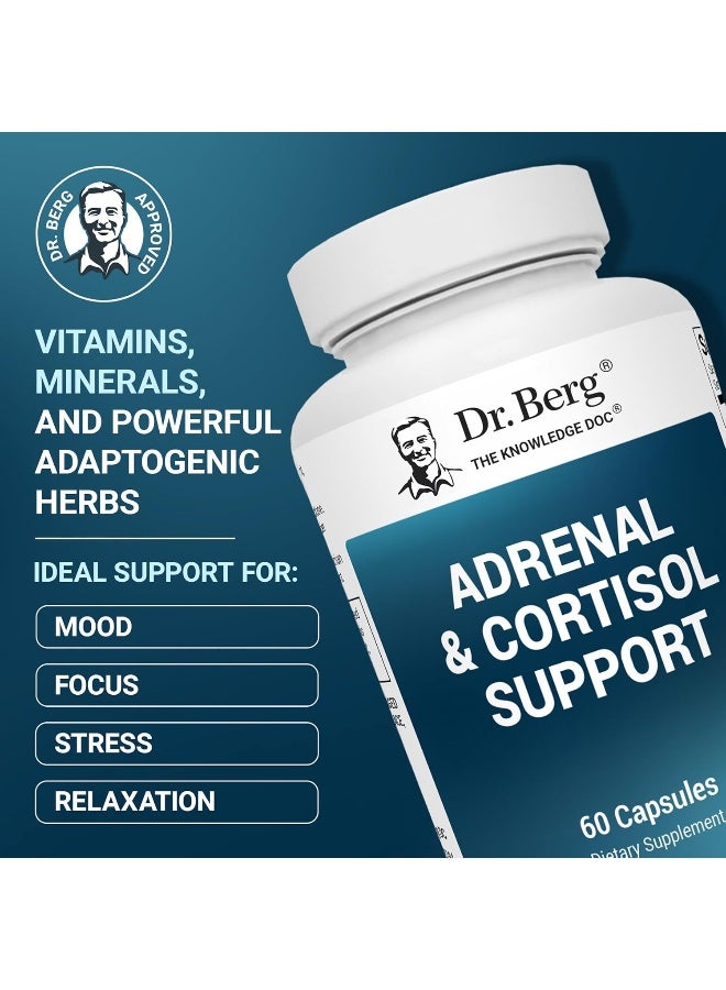 Dr. Berg Nutritionals Dr. Berg Adrenal & Cortisol Capsules - Image 2