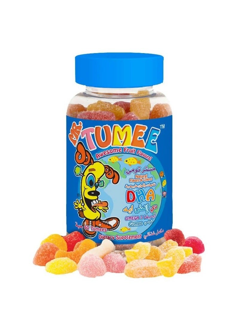 MR.TUMEE Nutritional Supplement Containing Omega-3 in The form of Sweets - 60 Tumees - Image 1