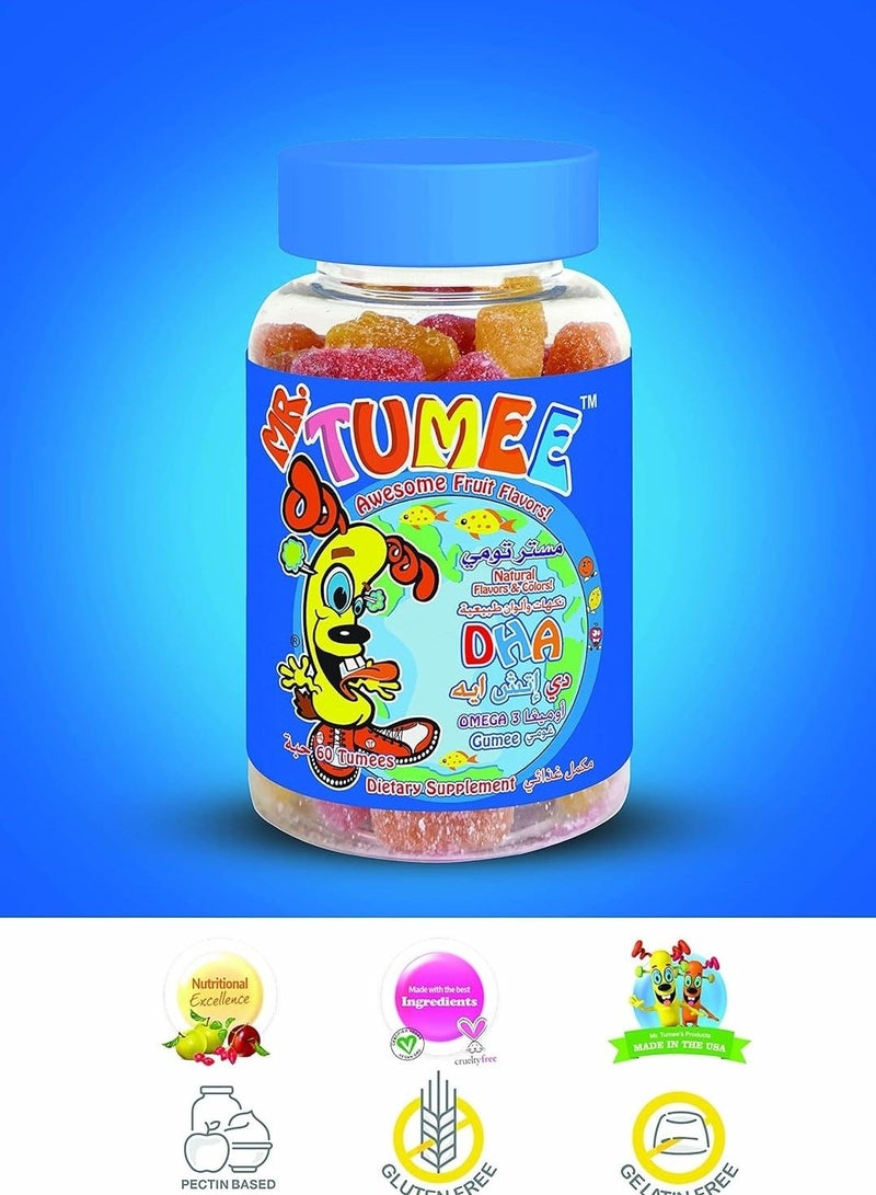 MR.TUMEE Nutritional Supplement Containing Omega-3 in The form of Sweets - 60 Tumees - Image 2