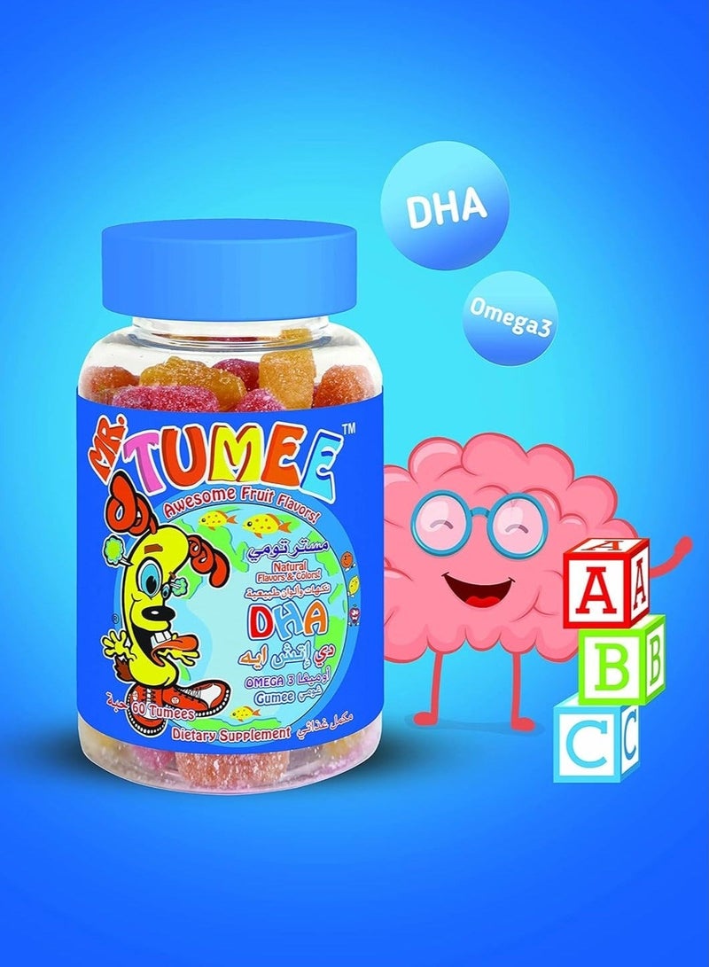 MR.TUMEE Nutritional Supplement Containing Omega-3 in The form of Sweets - 60 Tumees - Image 3
