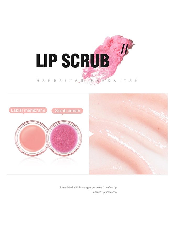 Julystar Sugar Scrub and Lip Repair- 2 in 1 Lips Therapy Balm Care and Treatment Moisturizer for Dry Exfoliator Dark Brighten, Bees，vita，b and C Nature Overnight Renewal Advanced Healing Cracked Ointment  - Image 2