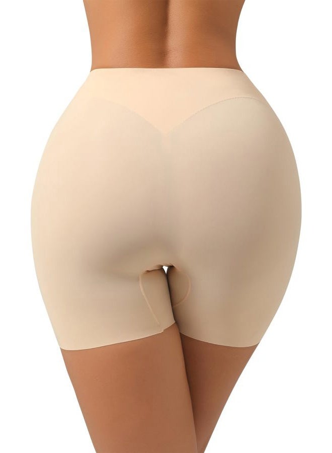 USEASY Tummy Control Shapewear Shorts for Women Under Dress Womens Compression Shorts Under Dress Shapewear, Beige, 3XL - Image 2