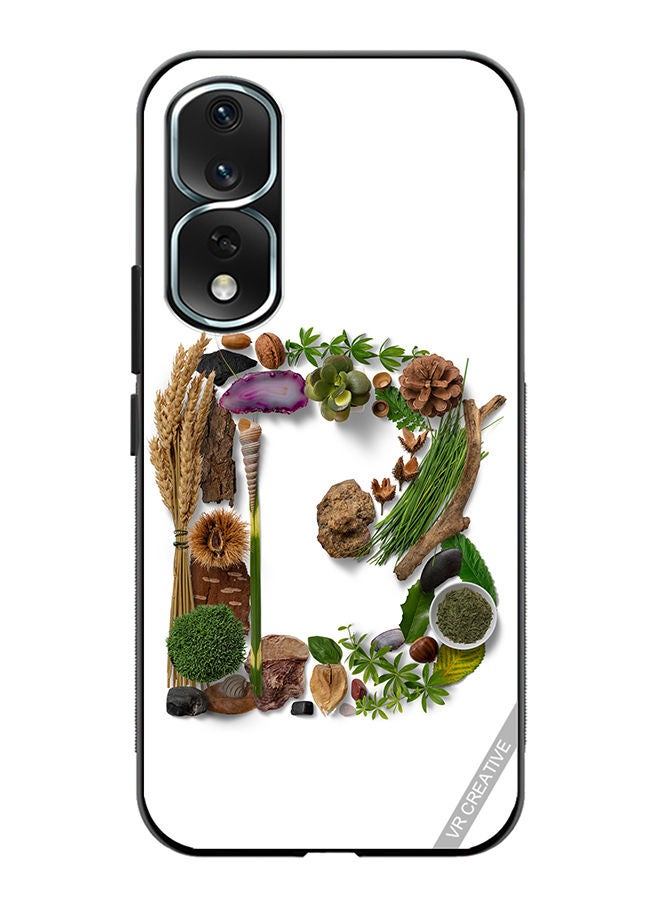 VR CREATIVE Protective Case Cover For Honor 80 Pro Alphabet B Design Multicolour - Image 1