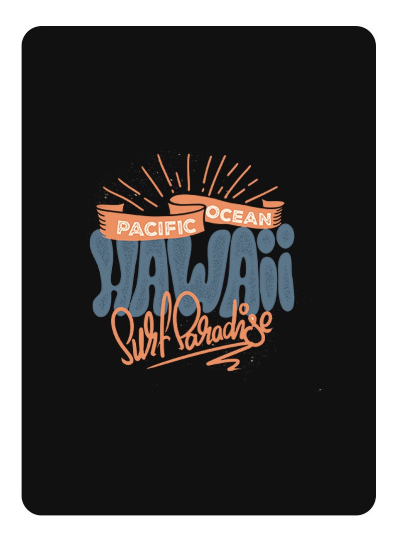 Theodor حافظة واقية قابلة للطي لهواوي ميت باد برو 11 (2022) مع قاعدة ثلاثية الطي للاستيقاظ التلقائي والنوم وحماية من الصدمات غلاف هاواي سيرف باراديس المحيط الهادئ - Image 1