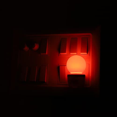 MAGIK Spectrum LED Night Lamp | 0.5W Red Light | Plug & Play | Energy Efficient | Ideal for Bedroom, Kids Room, Living Room - Image 5