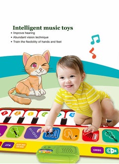 GROIC Baby Musical Dance Mats Touch Playmat with 8 Music Early Education Toys,Piano Musical Dance Blanket Mat  - Image 5