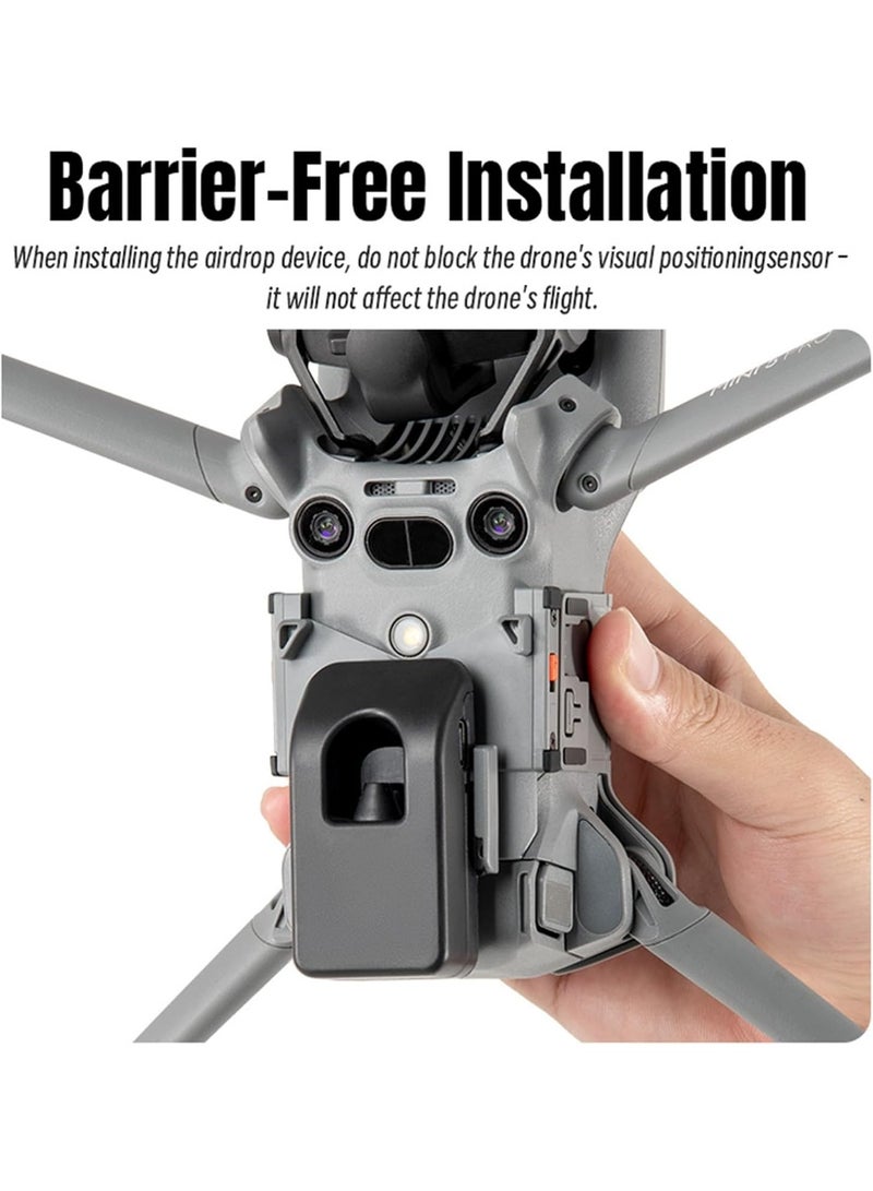 STARTRC Drone Airdrop System for DJI Mini 5 Pro Drone Light-Sensitive Thrower Transport Delivery Payload Release MINI5 PRO Air Dropping Device with Propeller Fixator - Image 3