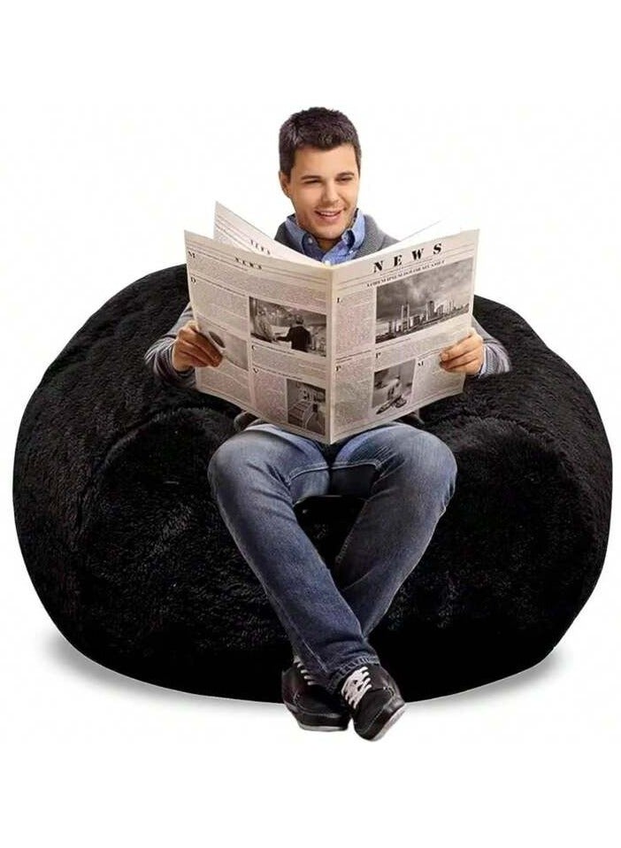 Comfy كيس حبوب مخملي كلاسيكي مريح باللون الأسود - Image 3