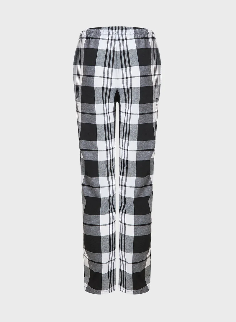 Seventy Five Check Nightwear Bottoms