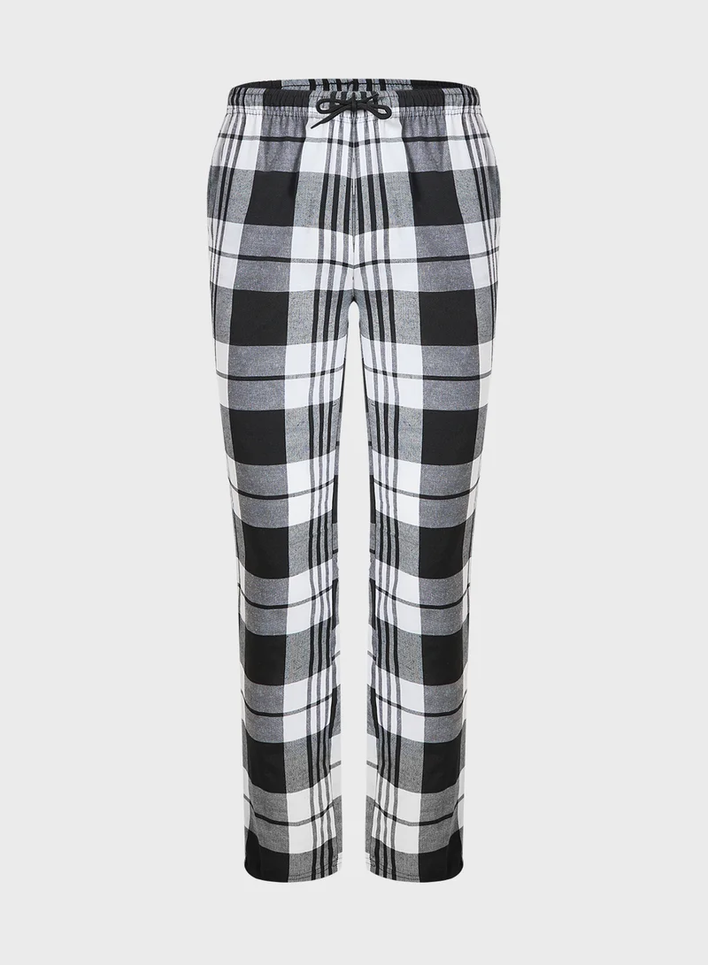 Seventy Five Check Nightwear Bottoms