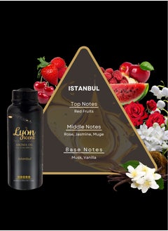 LYON SCENT Lyon Scent Aroma Oil, 100% Pure Oil, Perfume for Air Freshener, Diffuser Aroma, Fragrance Oil, Air Freshener Oil refill, Essential Scented Oil, Luxurious Scent (ISTANBUL)  - Image 2