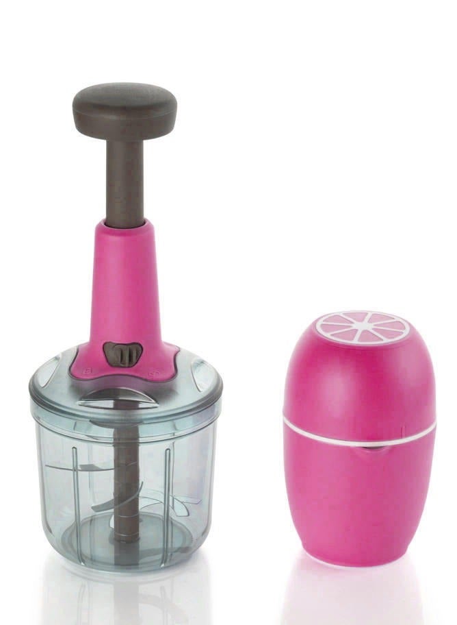 كيتشن لاين مفرمة دفع 1000 مل وعصارة متعددة الأغراض 500 مل مجموعة ألوان متنوعة - Image 1