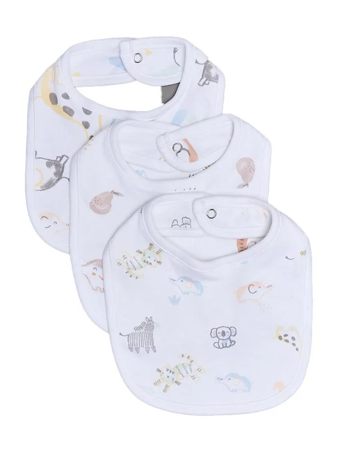أطفال وأكثر Babies & More Newborn Girls White Bib