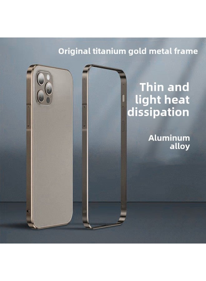 For Apple Mobile Phone Case Metal Frame Heat Dissipation  iPhone 14 Plus 