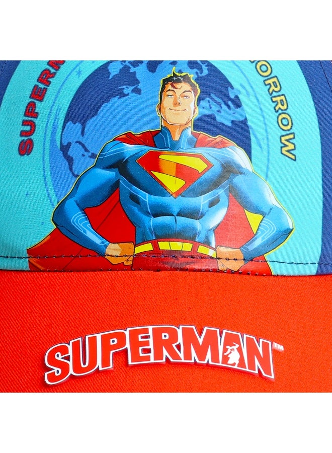 Warner Bros. Superman Kids Cap With 3D Embroidery Or Patch On Logo - Image 3