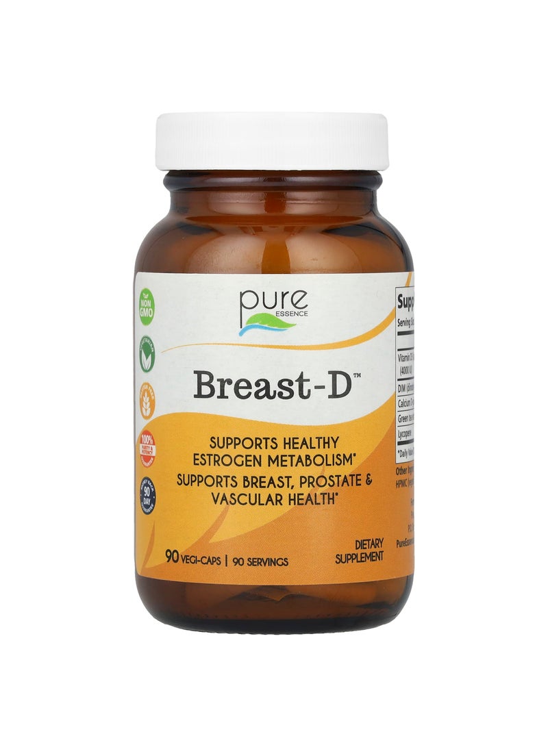 Pure Essence Breast-D™, 90 Vegi-Caps
