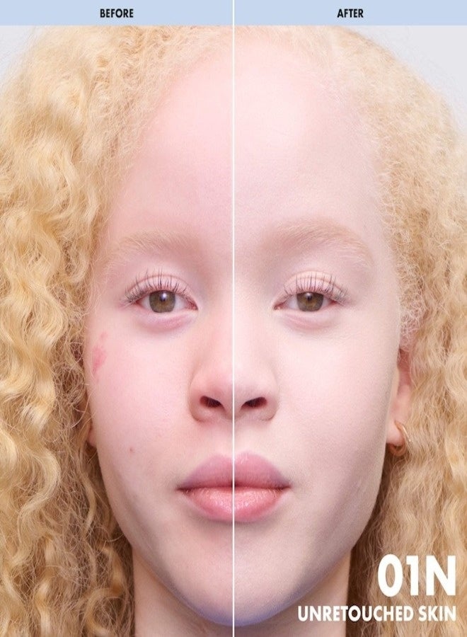 سيفورا مجموعة سيفورا - كريم أساس سائل بيست سكين إيفر بلمسة نهائية طبيعية يدوم 16 ساعة، 25 مل - لون 01N فاتح جدًا مع درجات لونية محايدة - Image 2