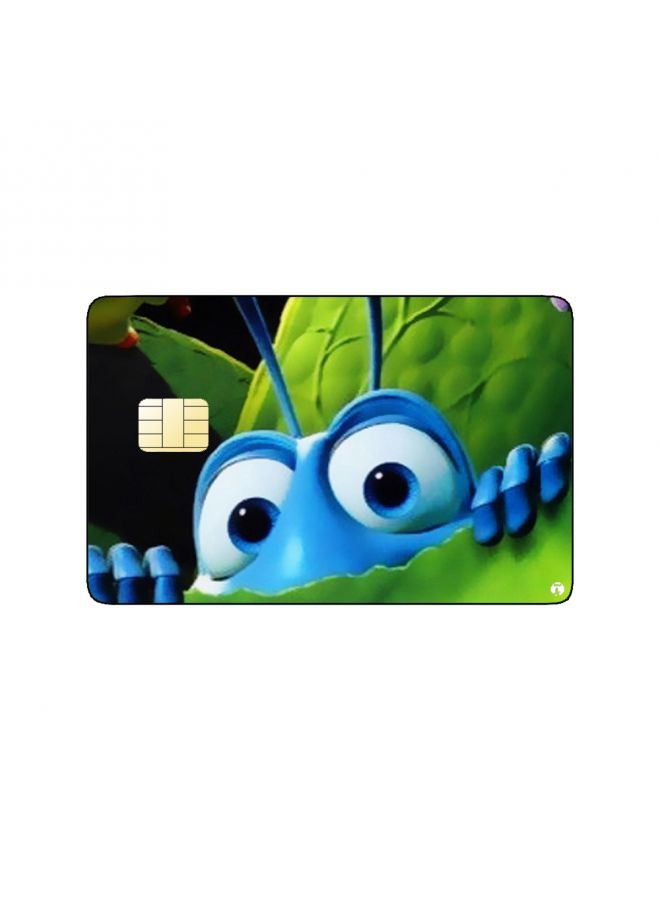 RKN PRINTED BANK CARD STICKER Animation A Bug's Life By Disney - Image 1