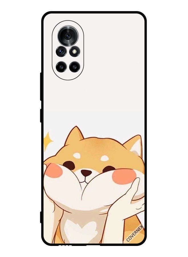 Covernex Protective Case Cover For Huawei Nova 8 Cute Cat Clip Art - Image 1