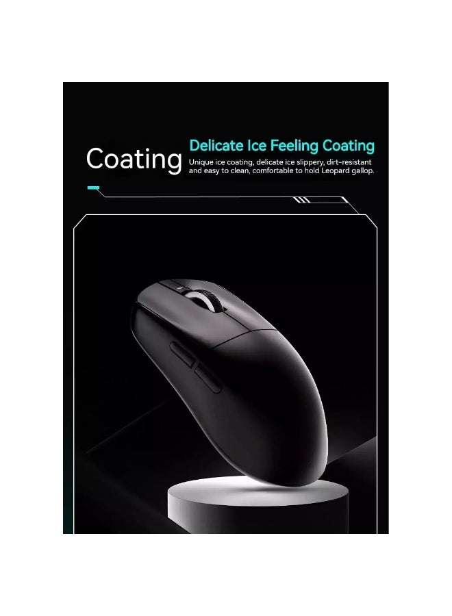 في اكس اي دراغون فلاي آر 1 برو لاسلكي، سلكي - مستشعر بصري 26000 نقطة في البوصة PAW3395 - شريحة نورديك 52840 - عمر البطارية 75 ساعة - 48 غرامًا - Image 2