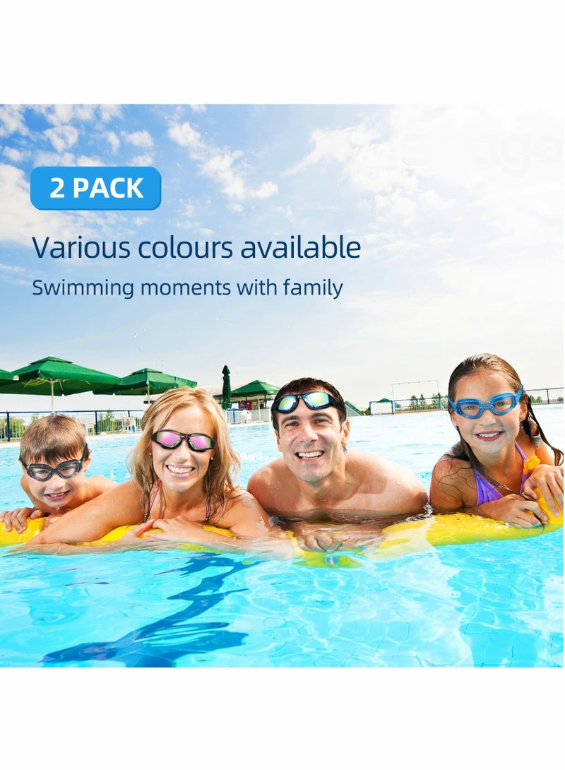 Swimming Goggles Set for Kids and Adults , Perfect for All Ages - Image 5