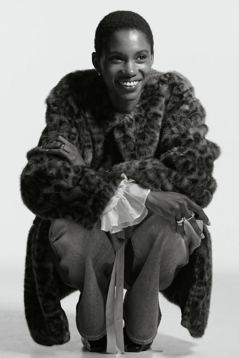 اتش اند ام جاكيت بقصة واسعة